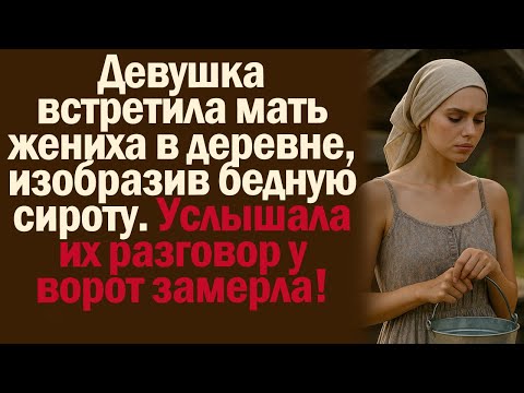 Видео: Девушка встретила мать жениха в деревне, изобразив бедную сироту. Услышала их разговор у ворот...