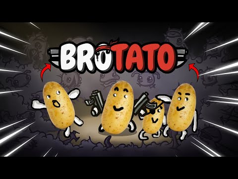 Видео: Четири картова играят Brotato