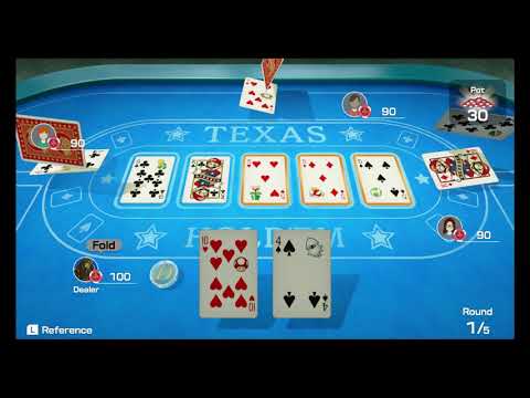 Видео: Clubhouse Games: 51 всемирная классика (Switch) — Игра № 23: Техасский холдем