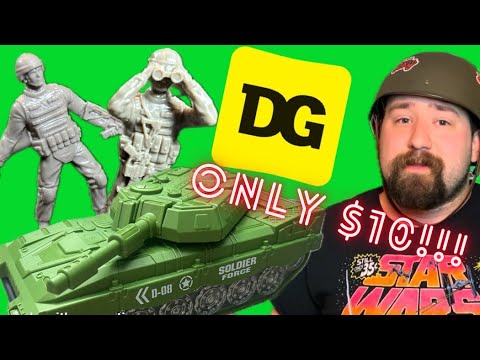 Видео: ОГРОМНЫЙ набор танков и игрушечных солдатиков всего за 10 долларов!!!