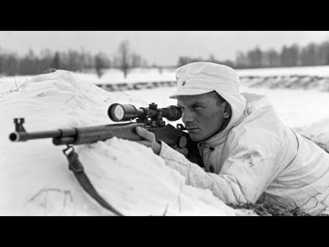 Видео: Немцы смеялись над "Уральским охотником", пока он не убрал самого опасного снайпера Рейха!