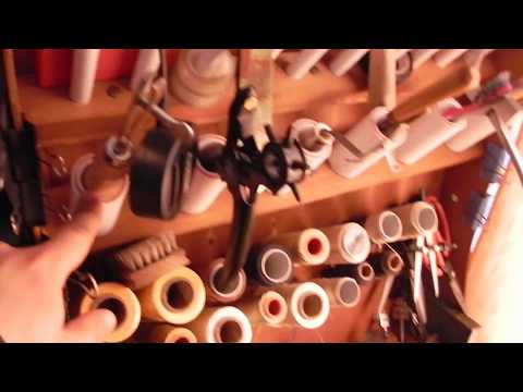 Видео: Моя кожевенная мастерская. Обзор. My leather workshop. Overview.