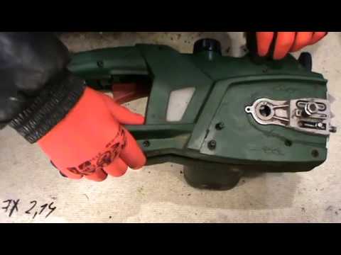 Видео: Металлические шестерни выбило, Электропила цепная Протон ПЦ 2100 ремонт пилы, замена шестерёнок