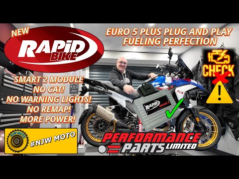 Видео: Решение Rapid Bike Smart 2 ECU DeCat для мотоциклов Euro 5 Plus, протестированное на BMW R1300 GS