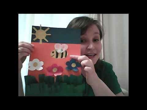 Видео: Занятие по аппликации в старшей группе "Здравствуй, лето!"