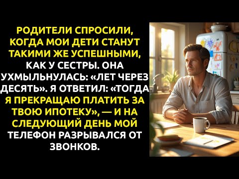 Видео: СЕСТРА пошутила про МОИХ ДЕТЕЙ. Я перестал платить за её ипотеку.
