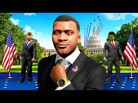 Видео: ФРАНКЛИН ПРЕЗИДЕНТ БОЛЫП КЕТТІ (GTA V)
