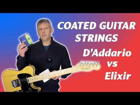 Видео: D'Addario XS против Elixir Optiweb | Какие гитарные струны с покрытием лучше?