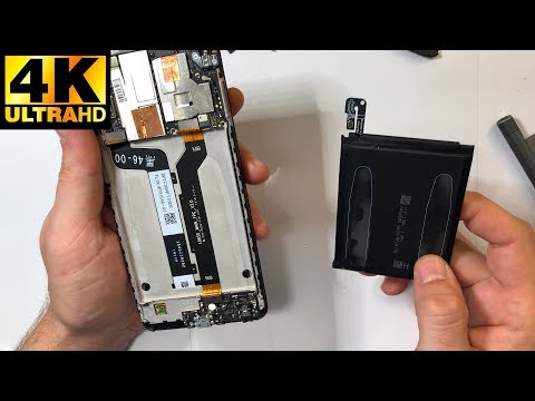 Видео: Xiaomi Redmi note 5/note 5 pro - Замена Аккумулятора / Battery Replacement