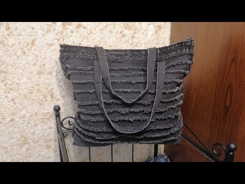 Видео: Сумка из старых джинсов #26.