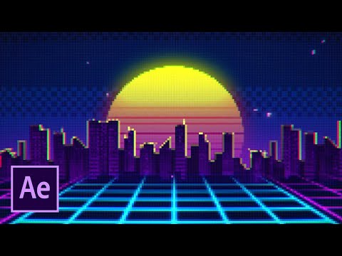 Видео: After Effects - Пиксель арт (Pixel Art, 8-bit)