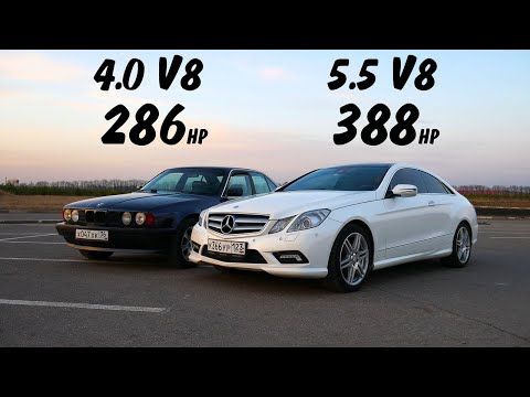 Видео: У КОГО V8 КРУЧЕ? BMW e34 540i vs MERCEDES E500 ВОЛК vs BMW X6 3.0D Stage 2. ГОНКА.