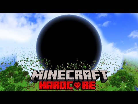 Видео: Майнкрафт ХАРДКОР, но Черная Дыра Увеличивается Каждую Секунду