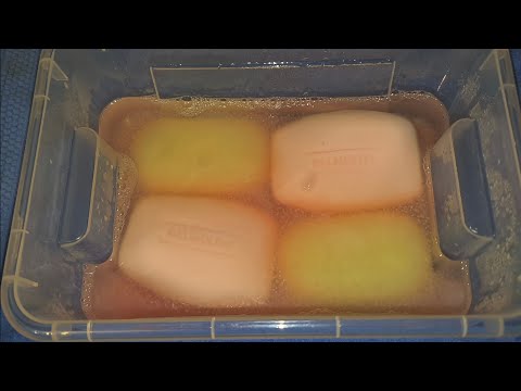 Видео: 💖💚SOAKED SOAP ASMR / размокшее мыло асмр 💚💖 #soakedsoap #РазмокшееМыло #asmr