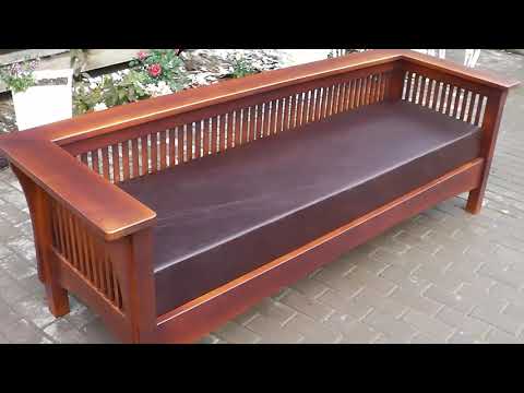 Видео: Диван из массива берёзы. Столярный проект от доски до готового изделия.