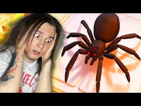 Видео: ОСТОРОЖНО! ЭТО ВИДЕО СОДЕРЖИТ 999999 ПАУКОВ! (Kill It With Fire)