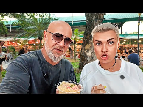Видео: Мы ЛОПНУЛИ на Ярмарке в Паттайе! 🍗🤯 ШОКИРУЮЩИЕ порции тайской еды!