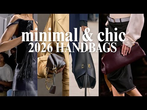 Видео: Минималистичные и стильные сумки 2026 года