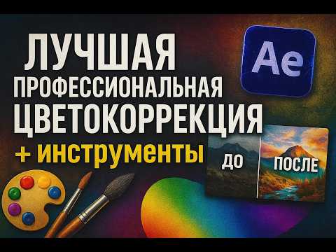 Видео: ВСЯ Цветокоррекция в After Effects за 22 минуты! Подробный гайд