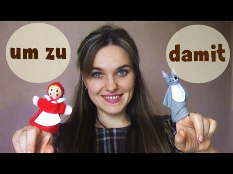 Видео: Finalsätze. "Чтобы" по-немецки. Придаточные цели : um zu или damit ?