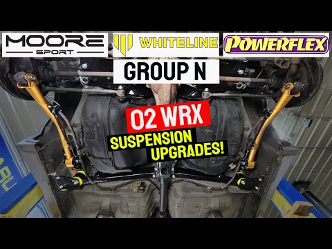 Видео: Модернизация подвески WRX 2002, часть 1: Модернизация задней части + обновление