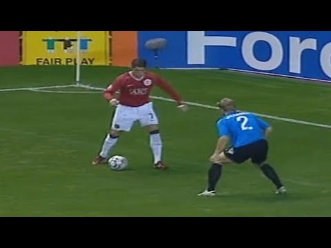 Видео: Криштиану Роналду был отличным дриблером в сезоне 2004-05