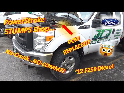 Видео: PowerStroke ПРЕКРАСЕН?! (Нет ручки, нет связи: Ford F250 2012 года... Заменён блок управления дви...