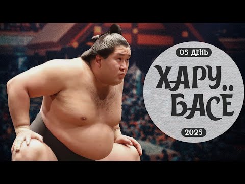 Видео: 5 день Хару Басё Макуути Сумо на русском 2025