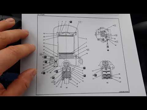 Видео: Осушитель ISUZU NQR90 4HK1-TCN. Япония. Пневмосистема - Обслуживание, разборка. Рекомендация завода.