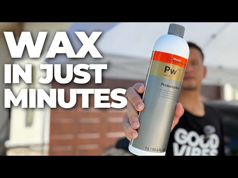Видео: Как отполировать автомобиль воском за считанные минуты! Обзор воска Koch Chemie Protector
