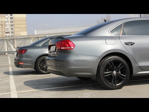 Видео: Установка лип спойлера VW Passat NMS (b7 USA)