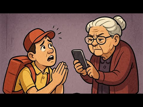 Видео: Вредная бабка с айфоном😂. 