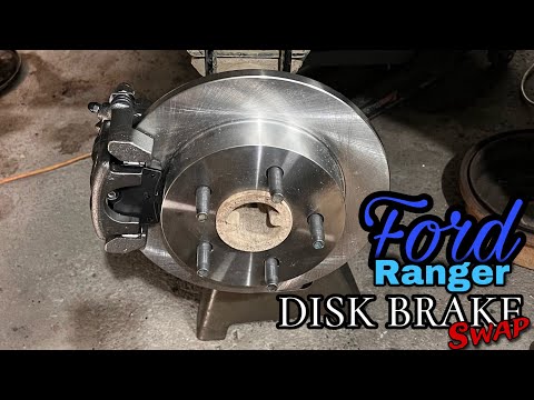 Видео: Замена заднего дискового тормоза Ford Ranger