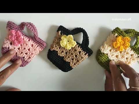 Видео: шаг за шагом, простая мини-сумка