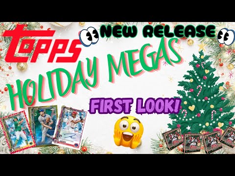 Видео: 🔥НОВЫЙ ВЫПУСК🔥 - Мегабоксы Topps к праздникам 2025 года - 👀Предварительный взгляд👀 - Насколько он...