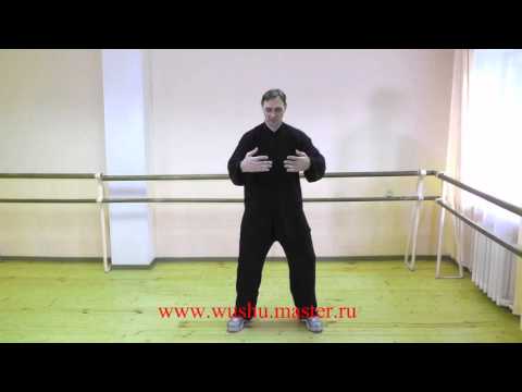 Видео: Тайцзицюань, Цигун, Ушу, Стояние столбом  тайцзи //  Tai Chi Basic wushu qigong taiji Zhan Zhuang