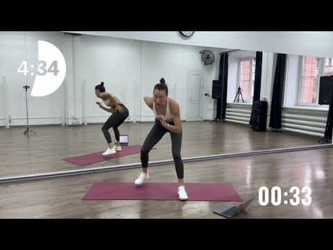 Видео: Тренировка full body 10 минут на все тело без инвентаря / жиросжигающая тренировка  29.10