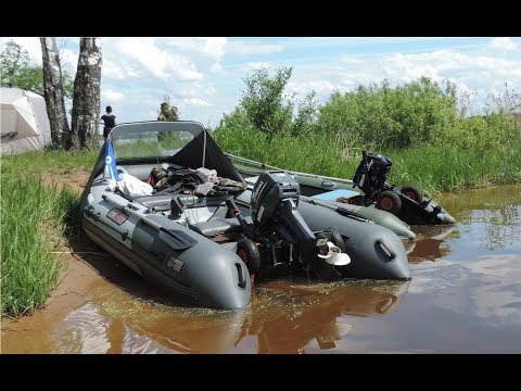 Видео: Водномоторный поход. Иваньковское водохранилище. Встреча "Клуба Независимых Путешествеников"