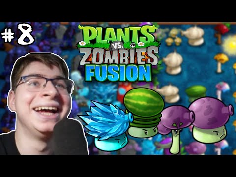 Видео: #8 Крутые вариации Дымогрибов! | Прохождение Plants vs Zombies Fusion