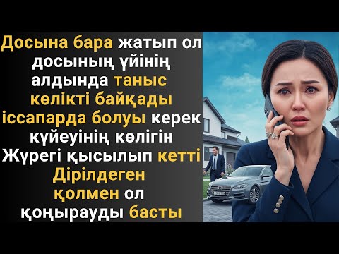Видео: Досына бара жатып ол досының үйінің алдында таныс көлікті байқады іссапарда болуы керек күйеуінің