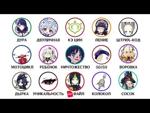 Видео: Все причины хейта персонажей Геншина за 20 минут