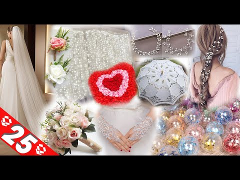 Видео: ✅25 СВАДЕБНЫЕ товары с Алиэкспресс 2021 | Товары для свадьбы с Aliexpress 2021 | Свадебный декор