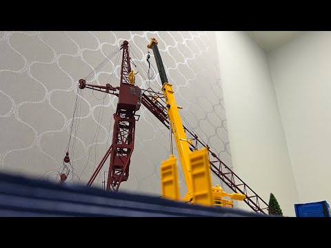Видео: БУДІВНИЦТВО В МАСШТАБІ | Монтаж моделі Баштового Крану КБ-308 | modelcranes