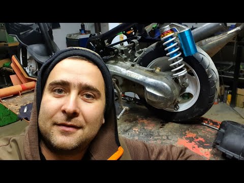Видео: Попытка настроить зажигание и карбюратор на скутере Yamaha Jog