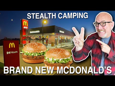 Видео: Скрытый лагерь в новом ресторане McDonald's • МакВегги и острые МакВегги