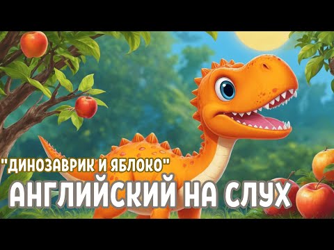 Видео: Динозавр и Яблоко: Простой Рассказ на Английском | Smart English