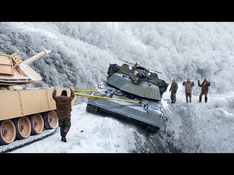 Видео: Безумные Случаи на Ледяной Дороге, Снятые на Камеру