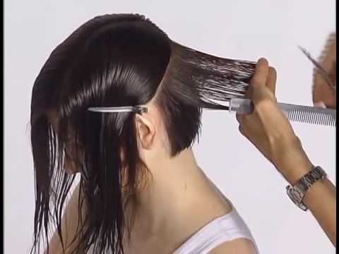 Видео: Стрижка Каре (боб) анг языке..Hair Cut Bob