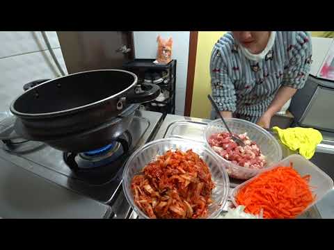 Видео: Чимчи( кимчи) жаренный с мясом .Вкуснота, пальчики оближешь!!!