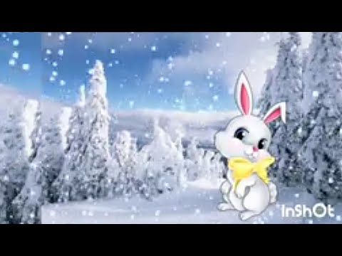 Видео: "Зима наступає - зайчик білу шубку одягає" (Природне довкілля) ❄️🐰❄️